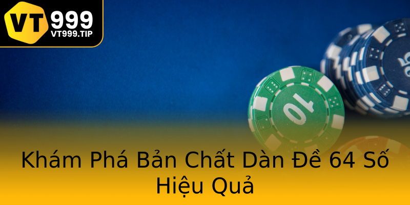 Khám Phá Bản Chất Dàn Đề 64 Số Hiệu Quả Khám Phá Bản Chất Dàn Đề 64 Số Hiệu Quả